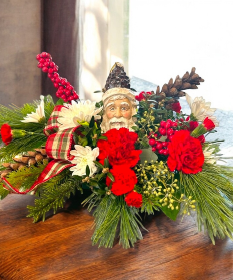 santa centerpiece